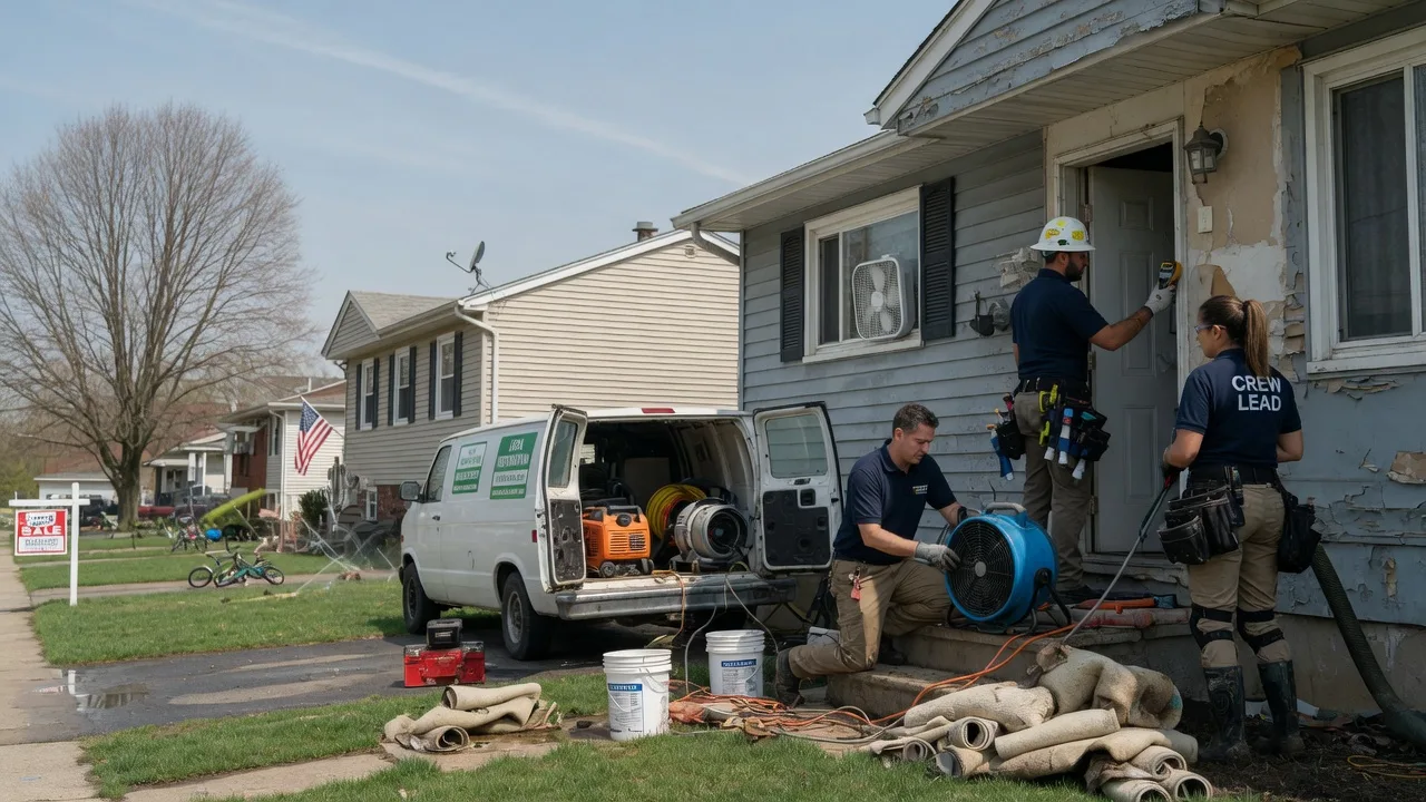 Flood Cleanup in Upper Fairmount, MD near me